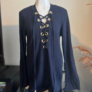 Michael Kors ribbed sweater/ Size Large